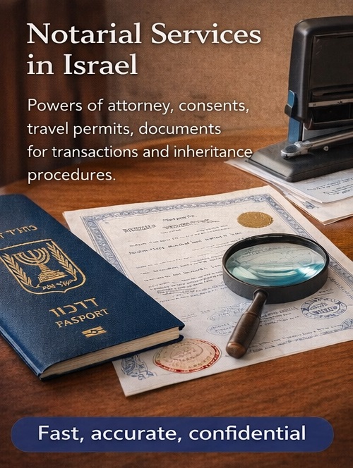 Execution of Power of Attorney in Israel