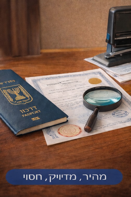 אימות חתימה על הצהרה